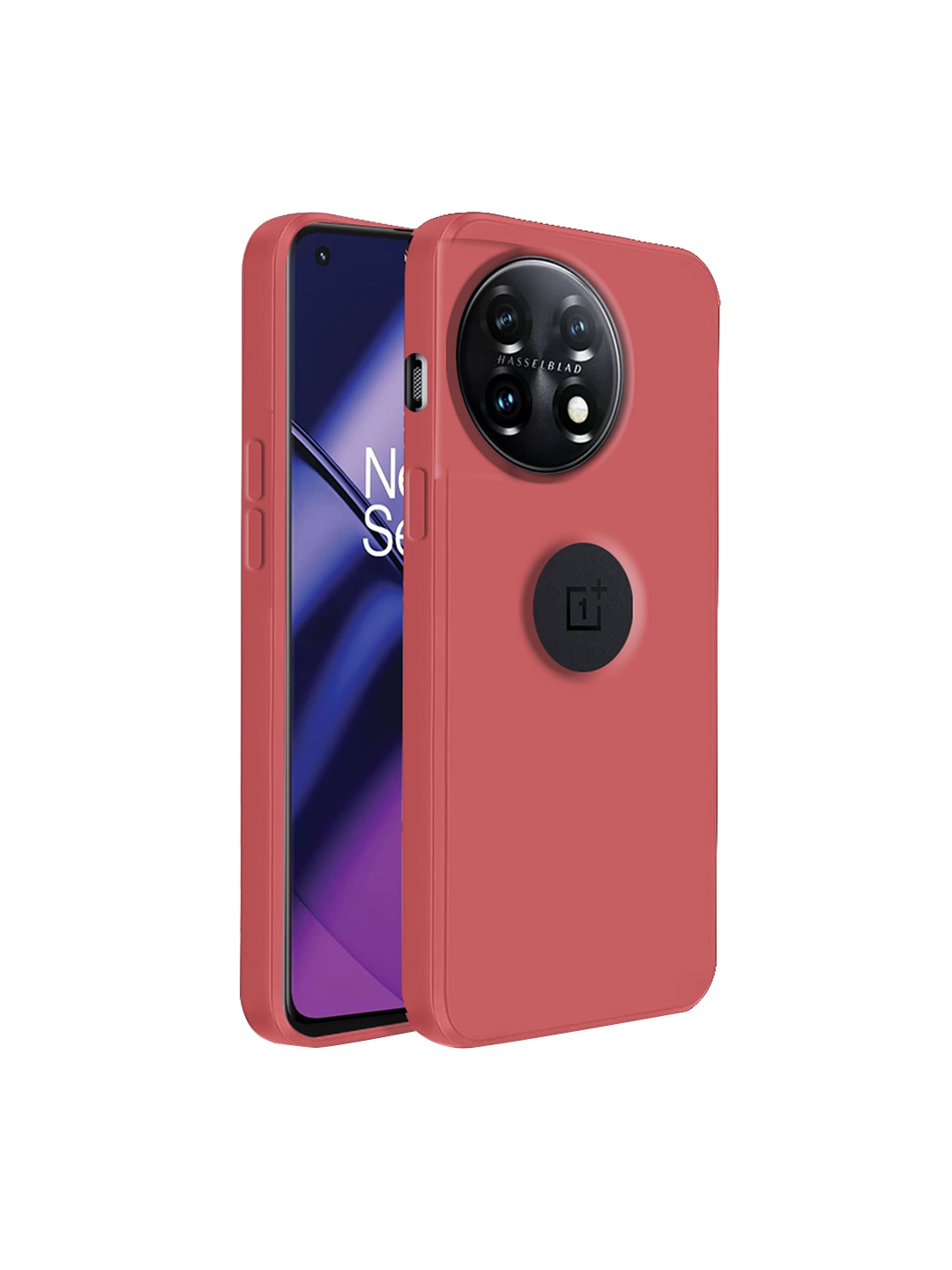 

Karwan OnePlus 11 5G Mobile Back Case, Red