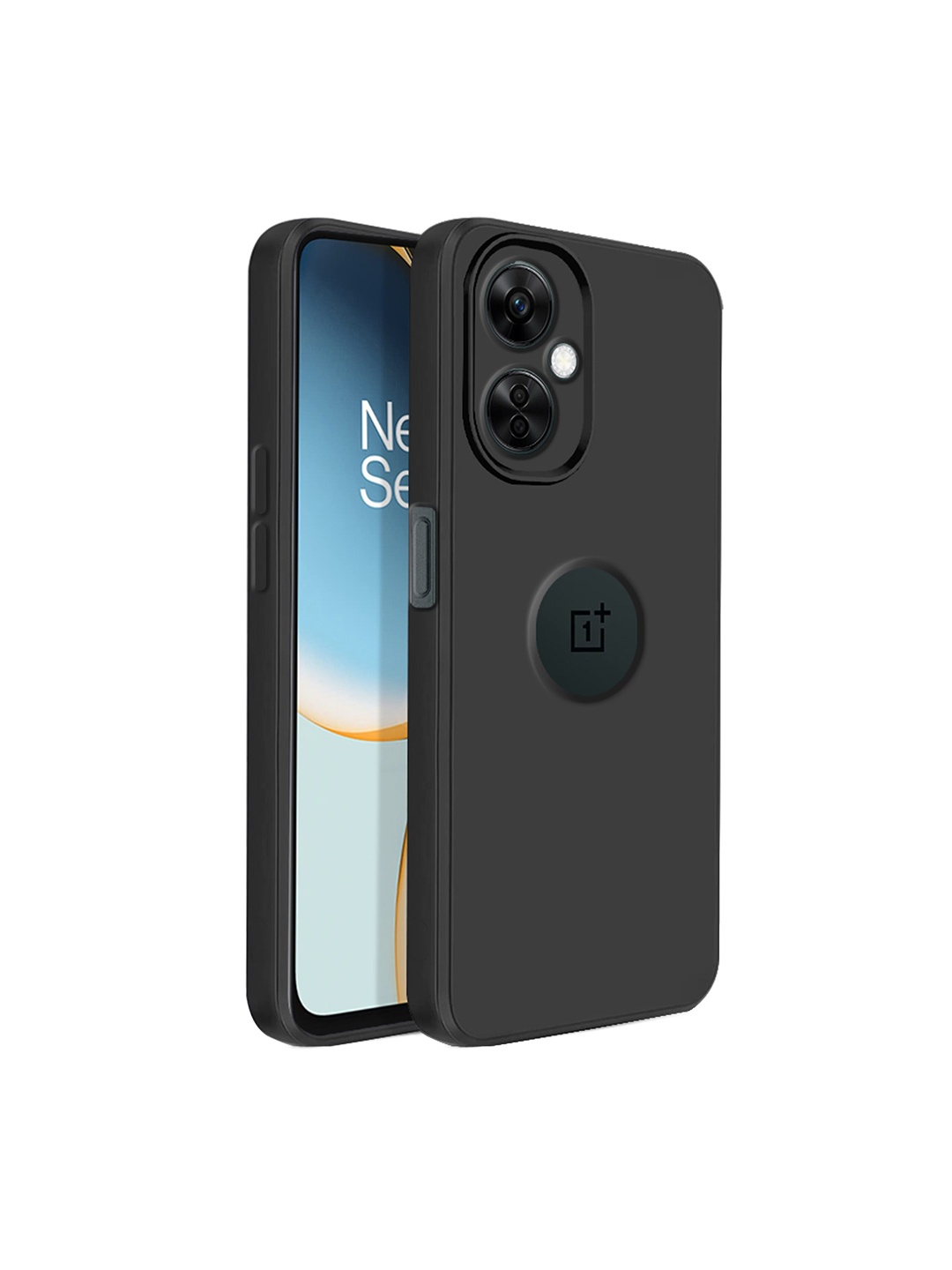 

Karwan OnePlus Nord CE3 Lite Liquid Silicone Back Cases, Black