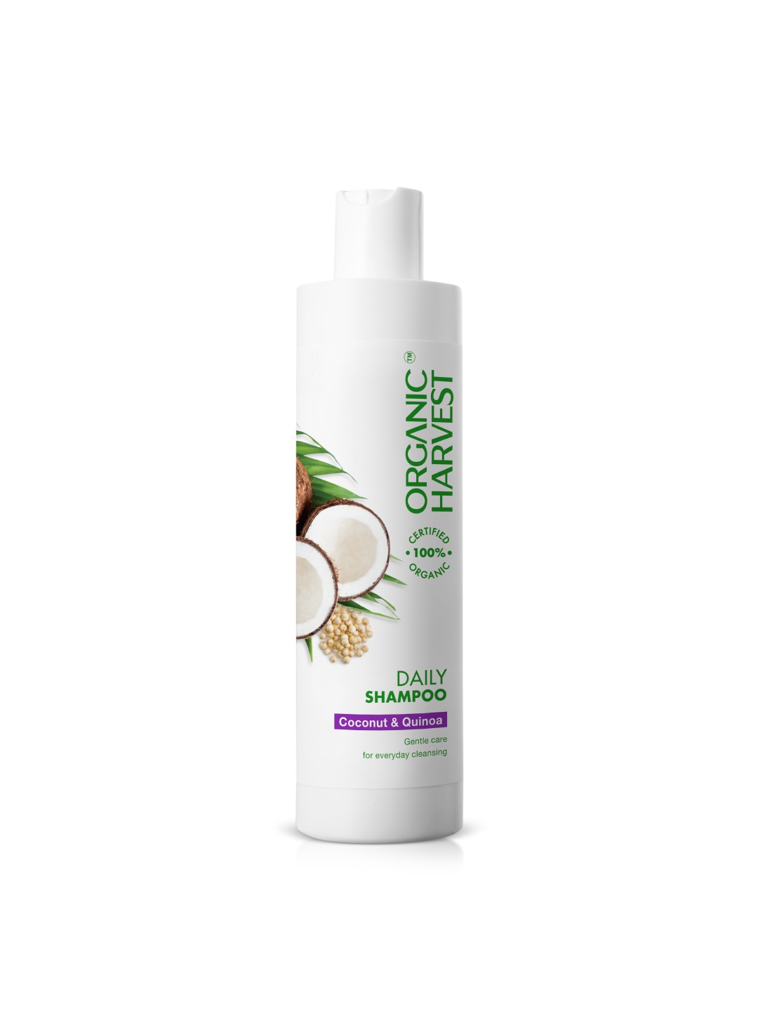 

Organic Harvest Daily Shampoo with Certified Organic Ingredient 225 ml, White