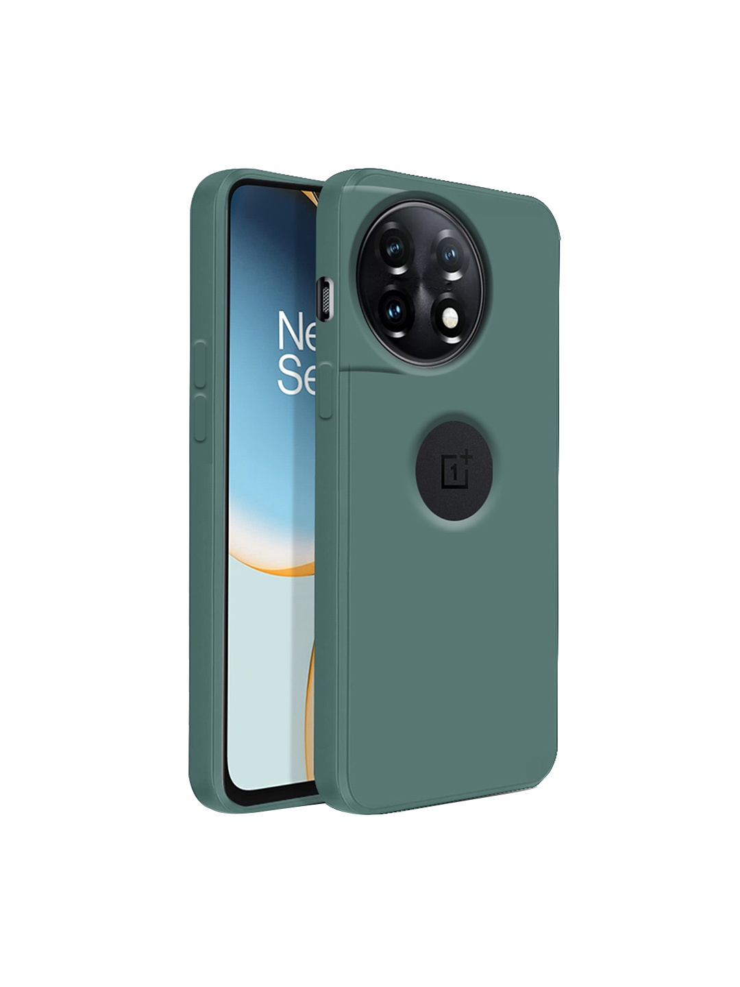 

Karwan OnePlus11R 5G Mobile Back Case, Green