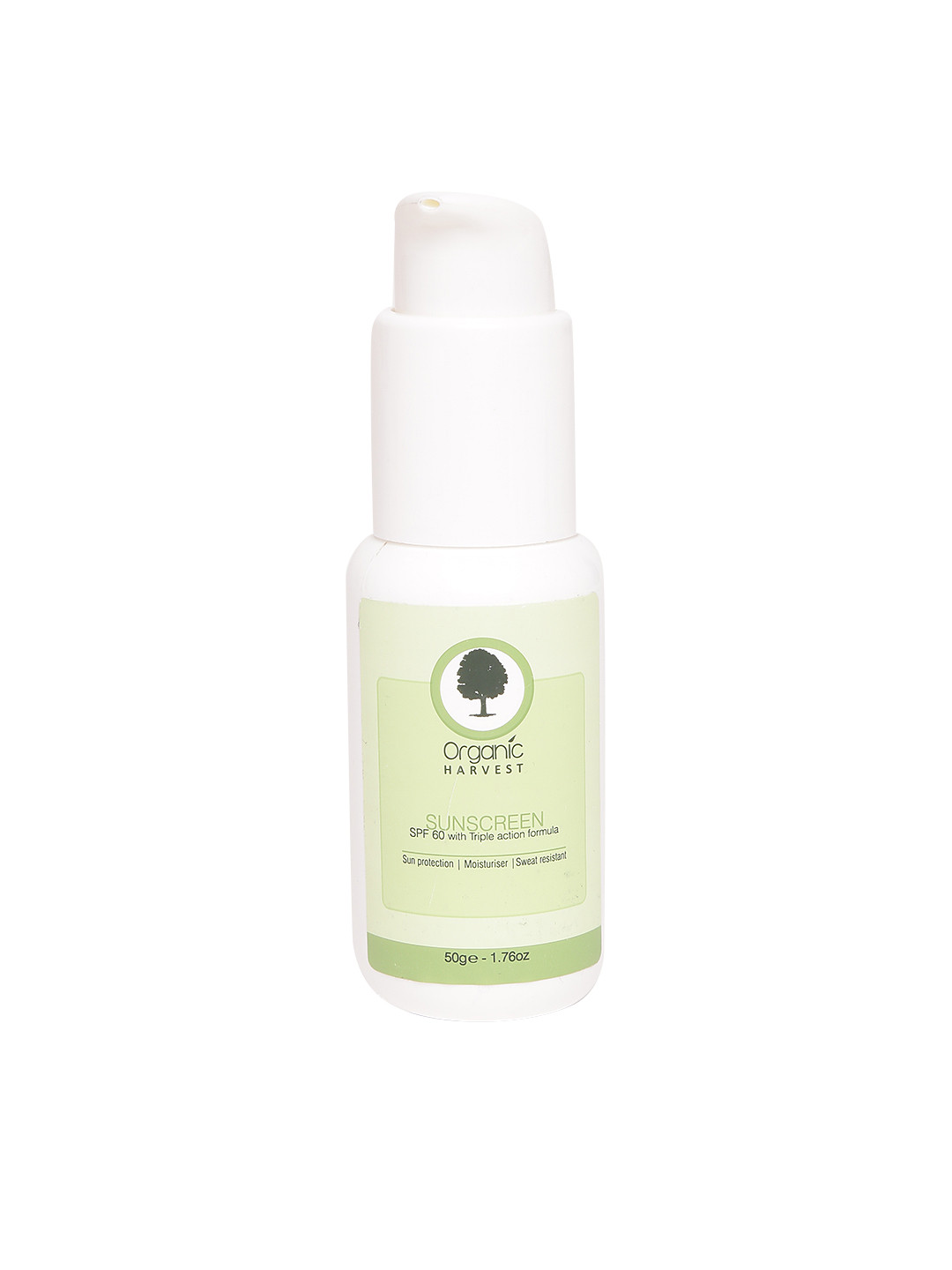 

Organic Harvest Unisex Sunscreen SPF 60 50g, Nude