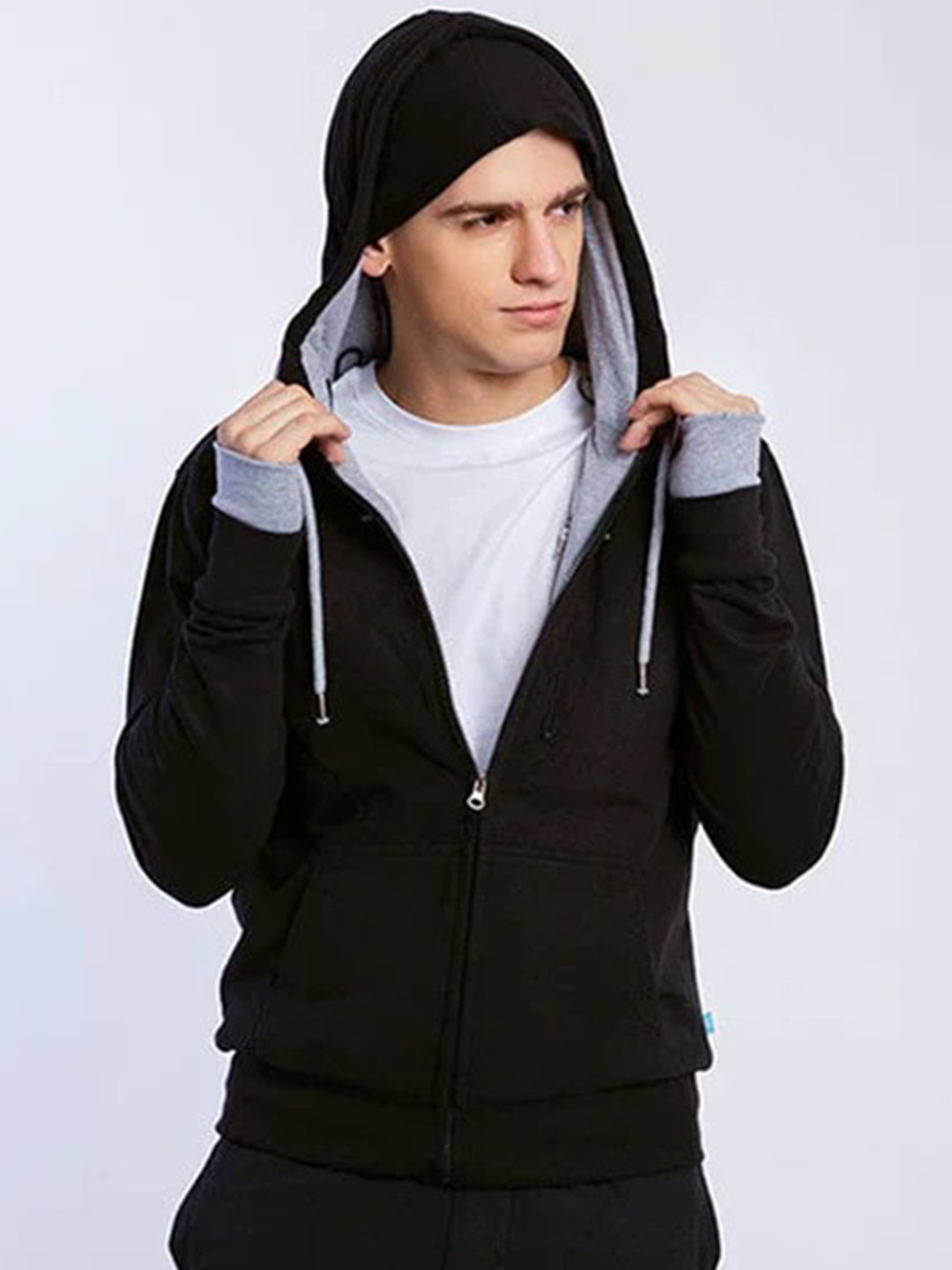 

TRIPR ORIGINALS Men Grey Crop Tailored Jacket
