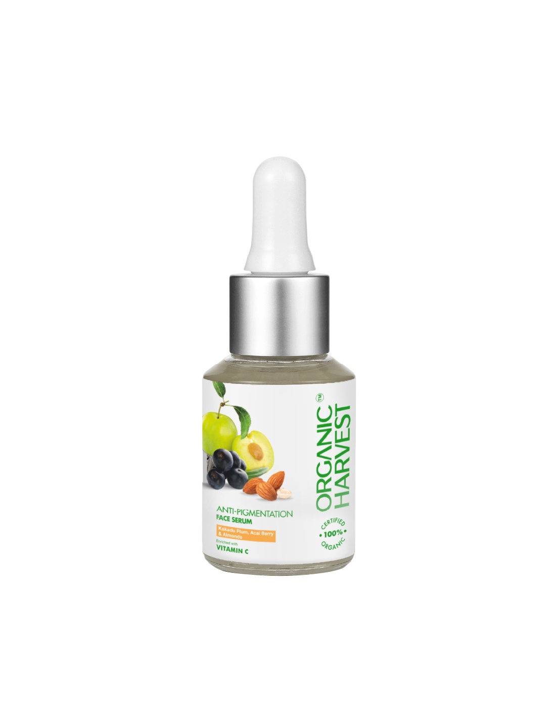 

Organic Harvest Anti-Pigmentation Face Serum with Kakadu Plum & Almonds Extract, Beige