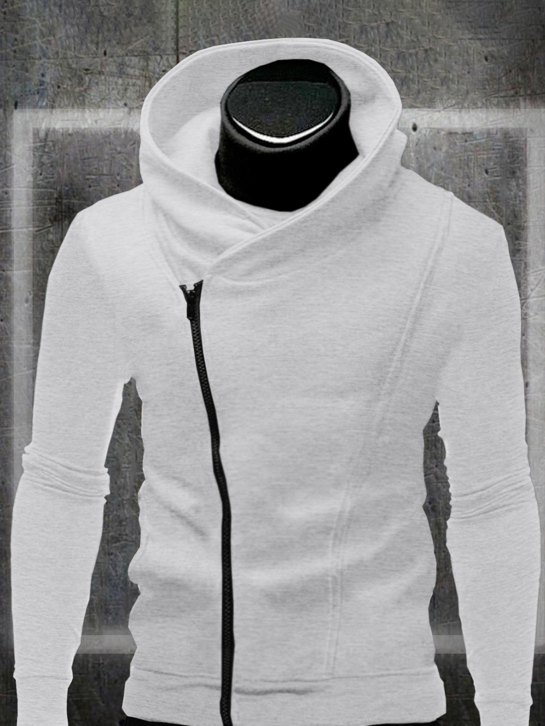 

TRIPR ORIGINALS Checked Longline Tailored Jacket, White