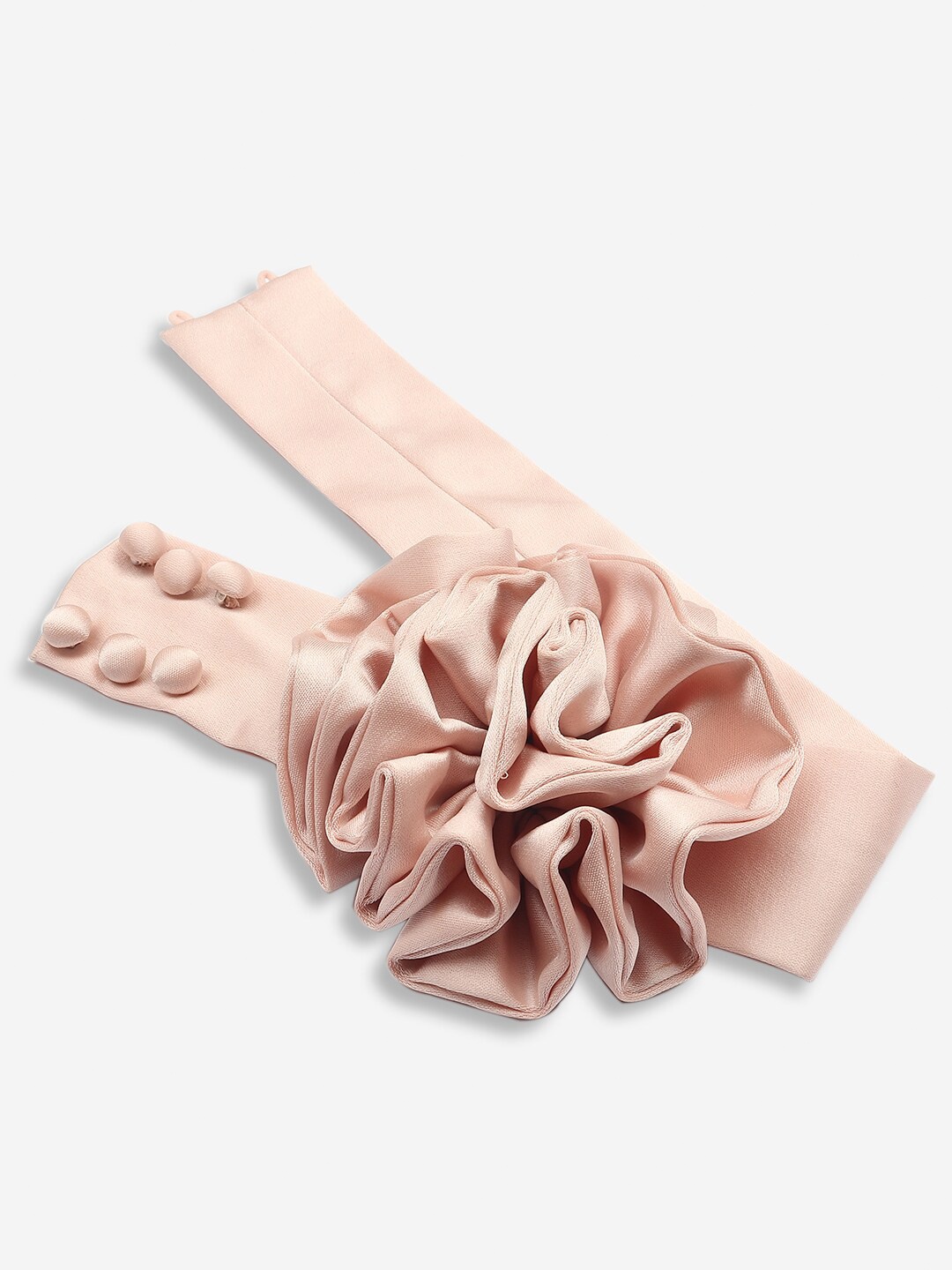 

Beau Design Women Choker Style Scarves, Pink