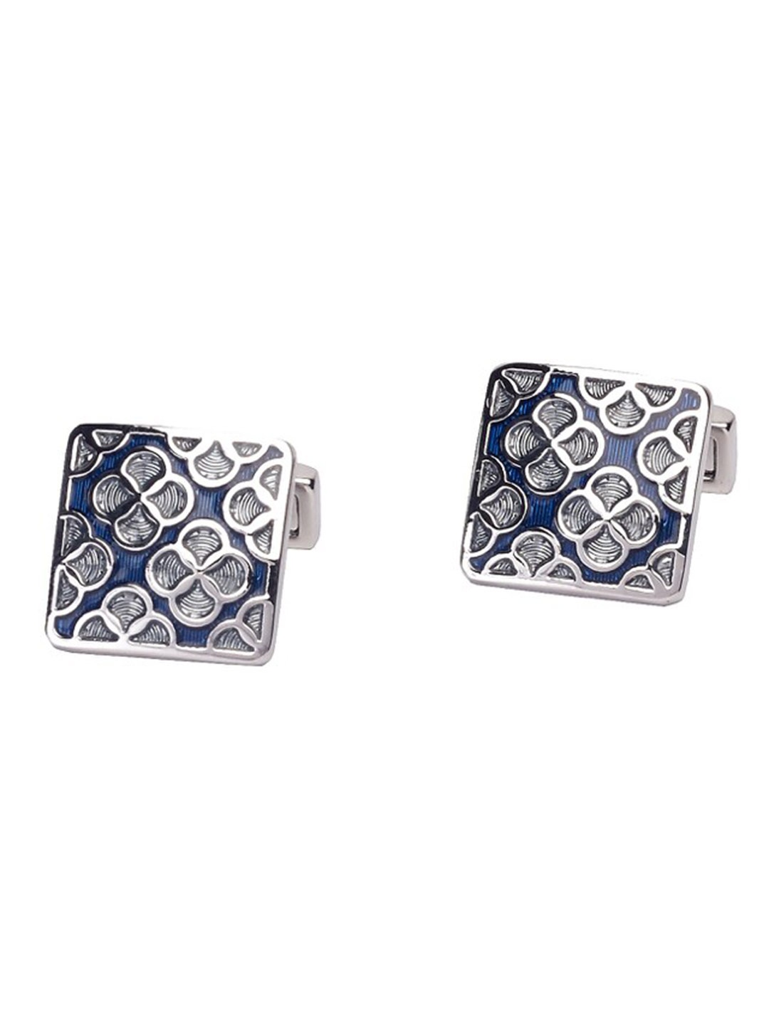 

The Tie Hub Blue & Purple Cufflinks