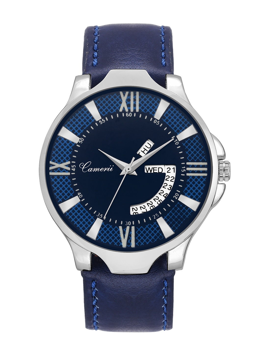 

Camerii Men Blue Analogue Watch WM262