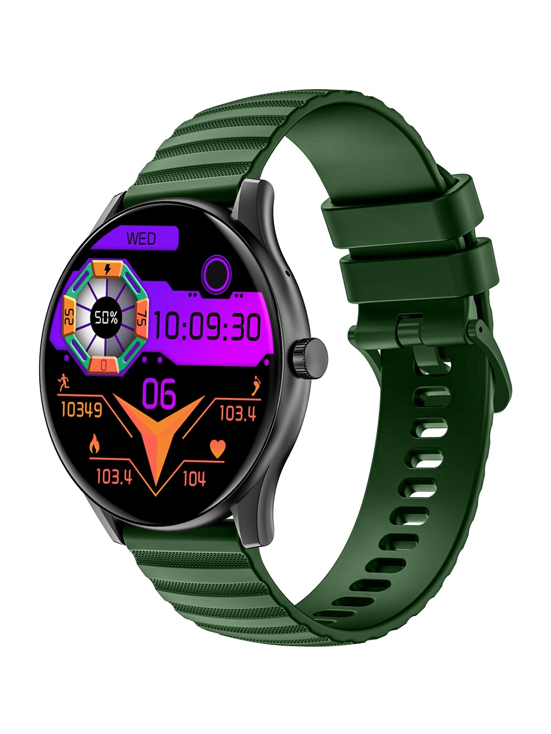 

GIZMORE Orbit MAX 1.39Ultra Sharp AOD BT Calling Digital Smart Watches, Green