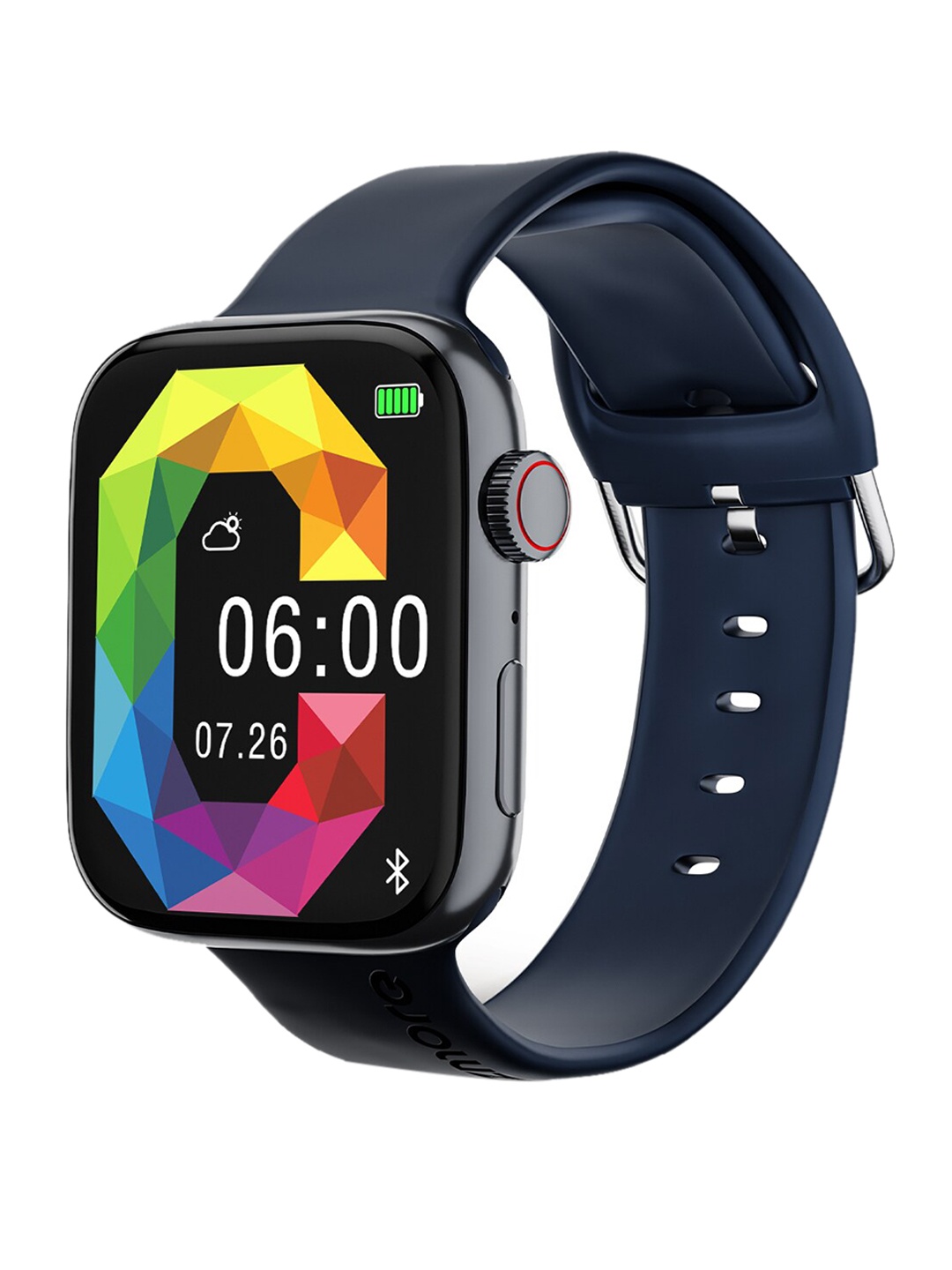 

GIZMORE CLOUD 1.85 IPS Display AI Assistant BT Calling Smartwatch, Black