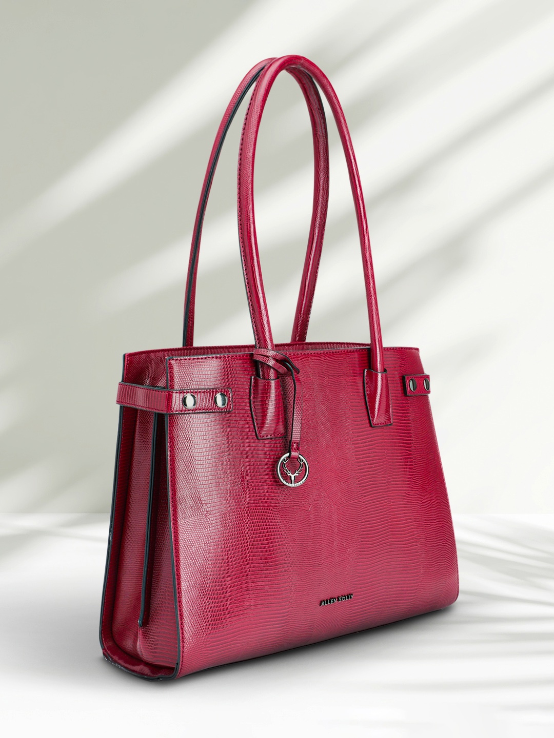 

Allen Solly Animal Textured Shoulder Bag, Purple