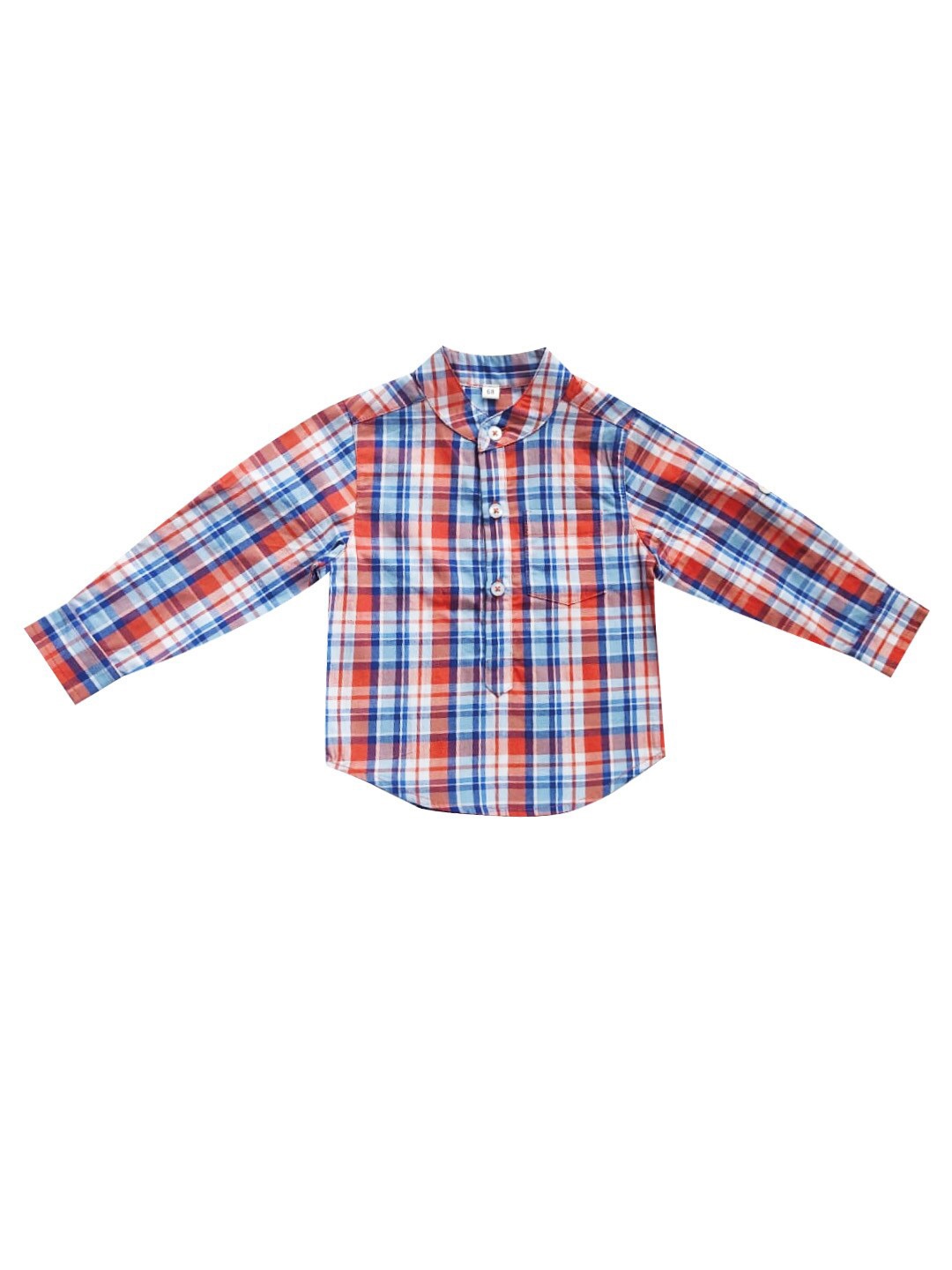 

milou Boys Multicoloured Opaque Checked Casual Shirt, Multi
