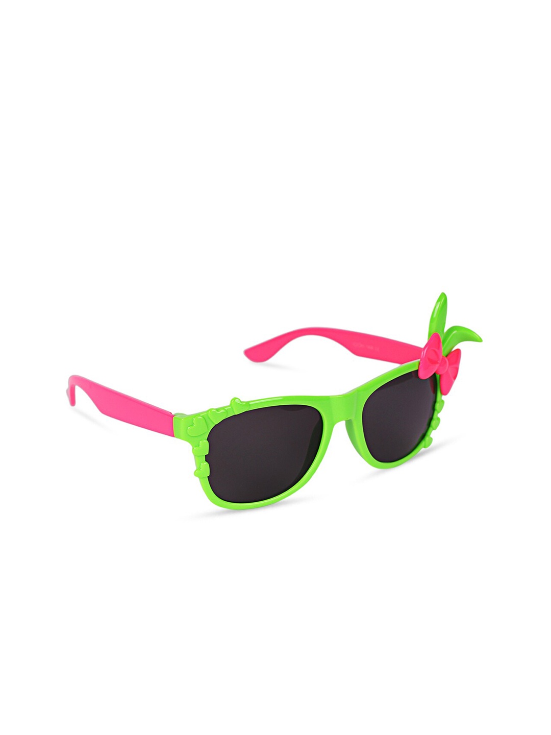 

DukieKooky Kids Wayfarer Sunglasses with UV Protected Lens DKSG354C, Black