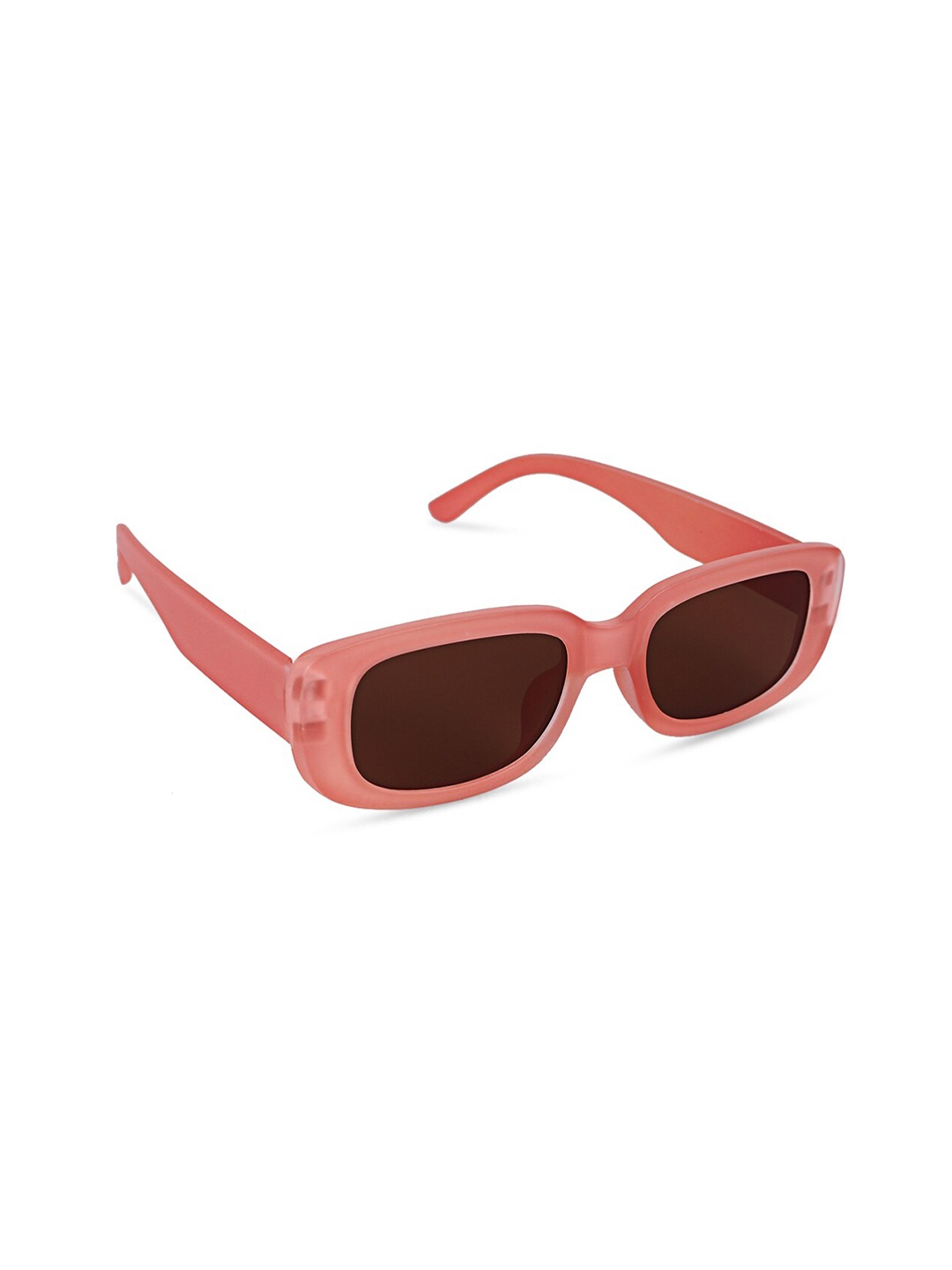 

DukieKooky Kids Rectangle Sunglasses With UV Protected Lens DKSG403F, Brown