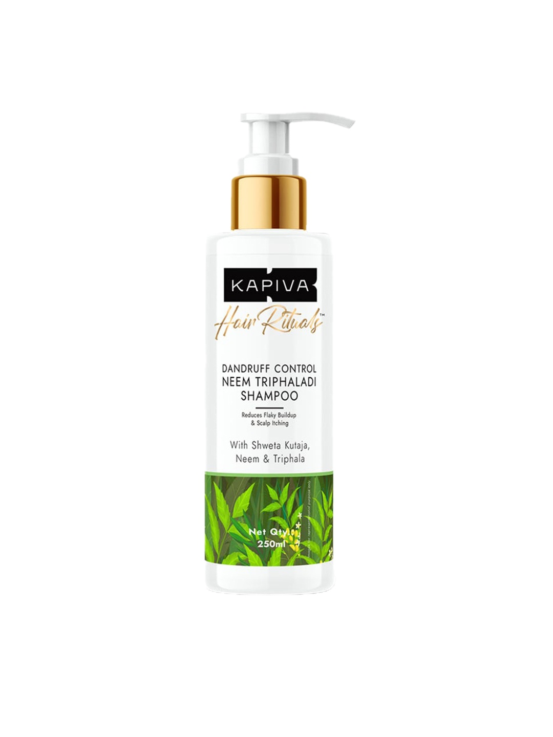 

Kapiva Dandruff Control Neem Triphaladi Shampoo - 250ml, Green