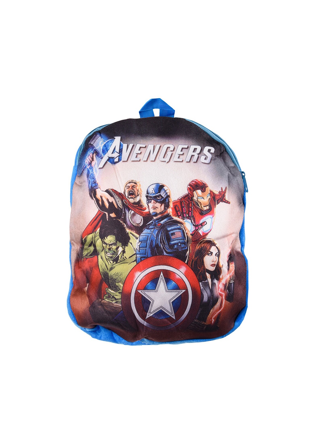 

Kuber Industries Marvel Avengers Printed Lightweight Backpack, Blue