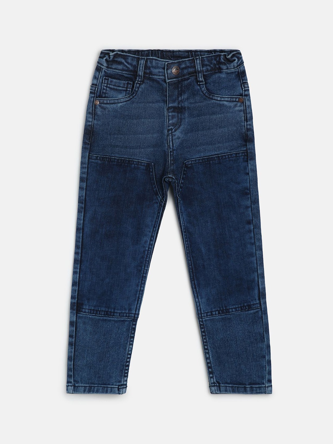 

MINI KLUB Boys Blue Relaxed Fit Clean Look Jeans