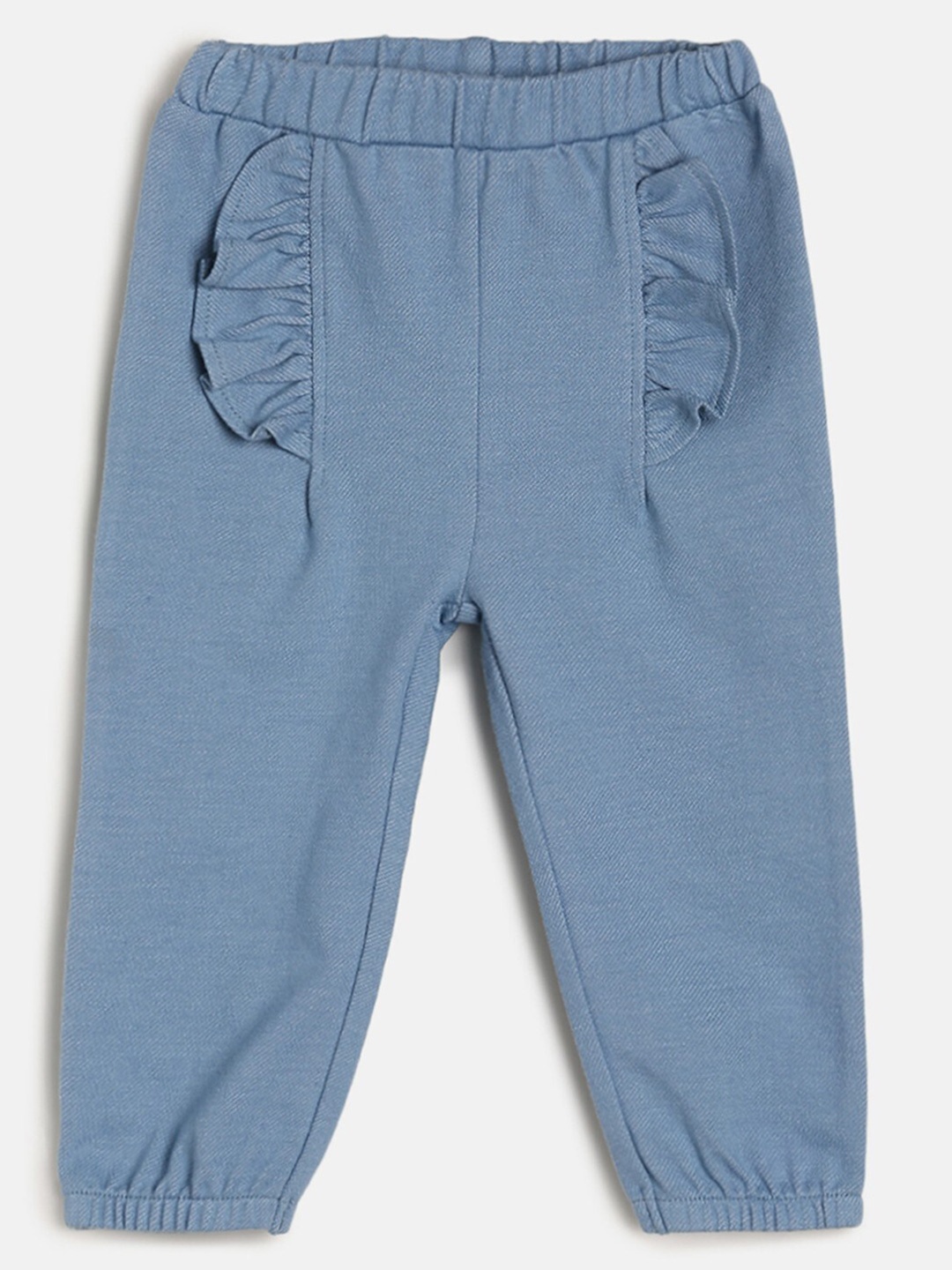 

MINI KLUB Infant Girls Mid-Rise Relaxed Fit Jegging, Blue