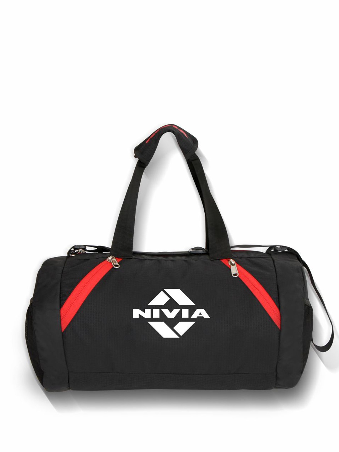 

NIVIA Unisex Printed Duffel Bag, Red