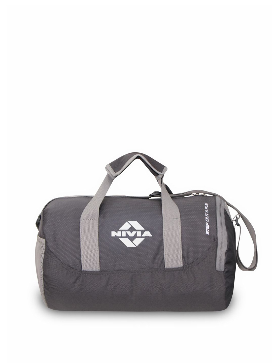 

NIVIA Printed Beast Gym Bag, Grey