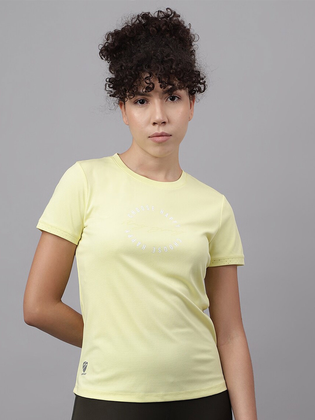 

UNPAR Round Neck Training & Gym T-Shirt, Yellow