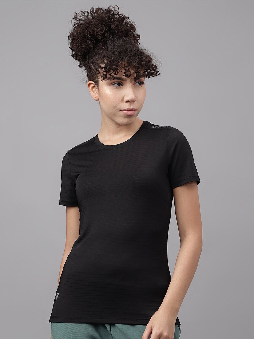 

UNPAR Round Neck Training & Gym T-Shirt, Black