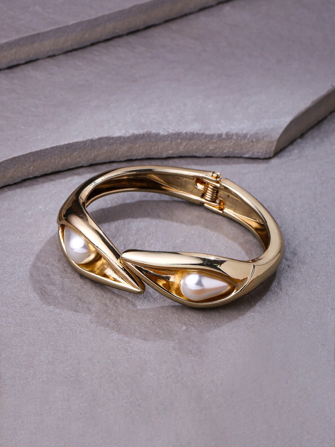

NVR Gold-Plated Cuff Bracelet