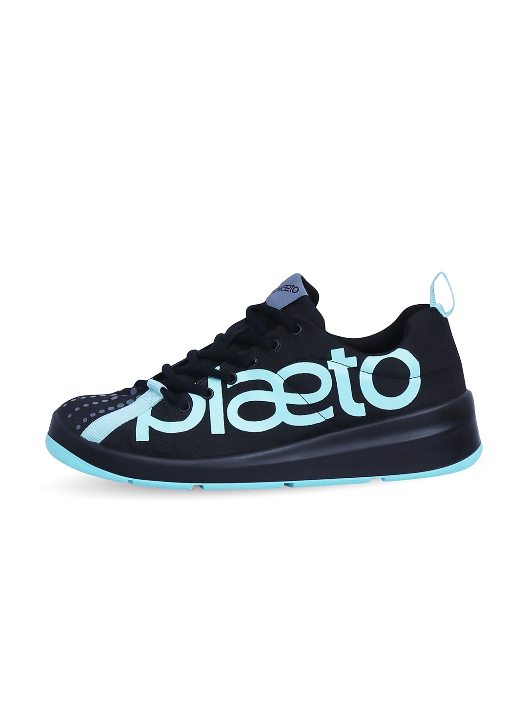 

plaeto Men Printed Slam Multiplay Non-marking Lightweight Sports Shoes, Black