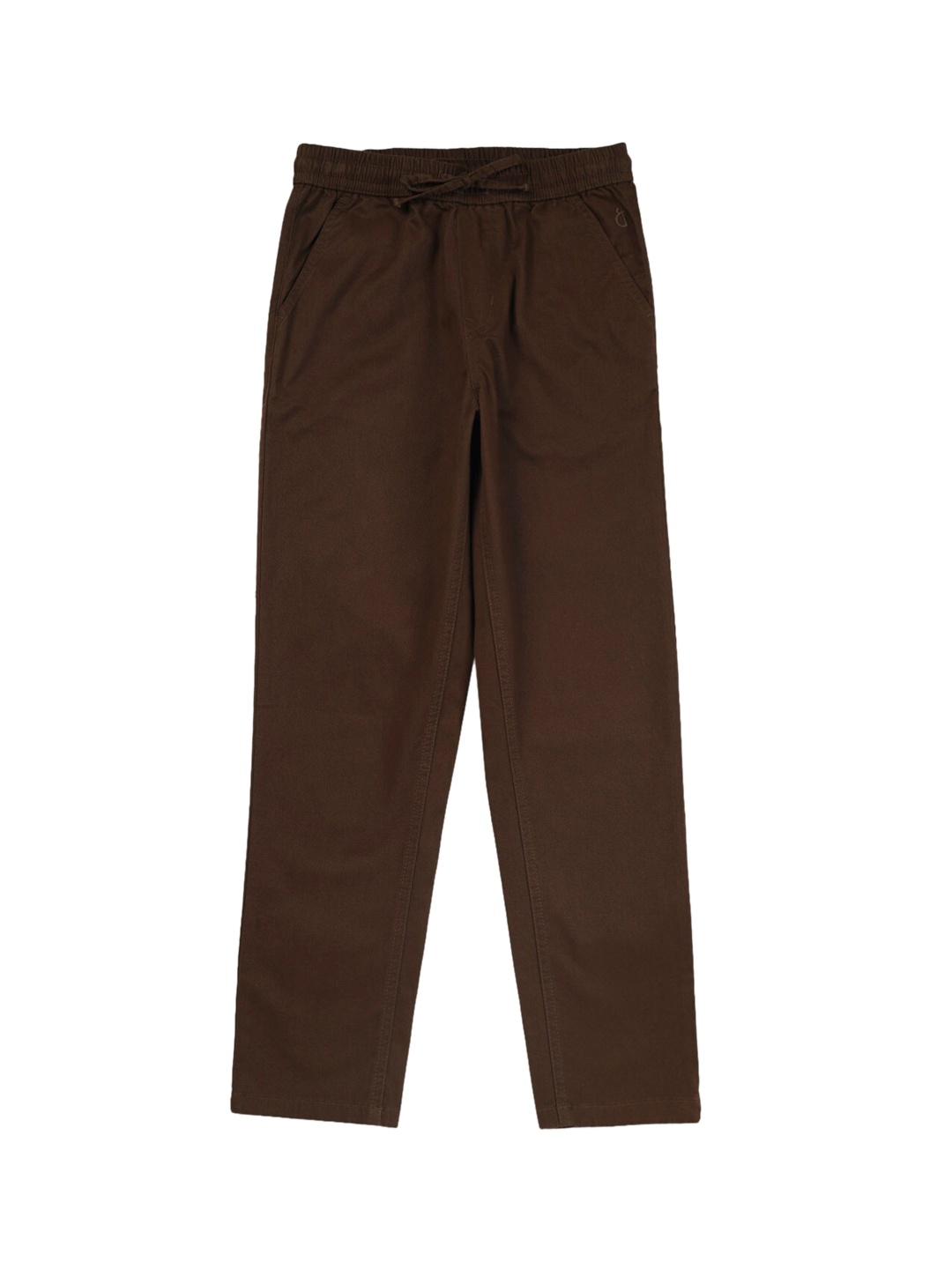 

Gini and Jony Boys Mid-Rise Trousers, Brown