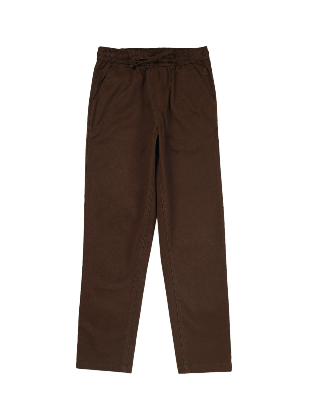 

Gini and Jony Boys Mid-Rise Trousers, Brown