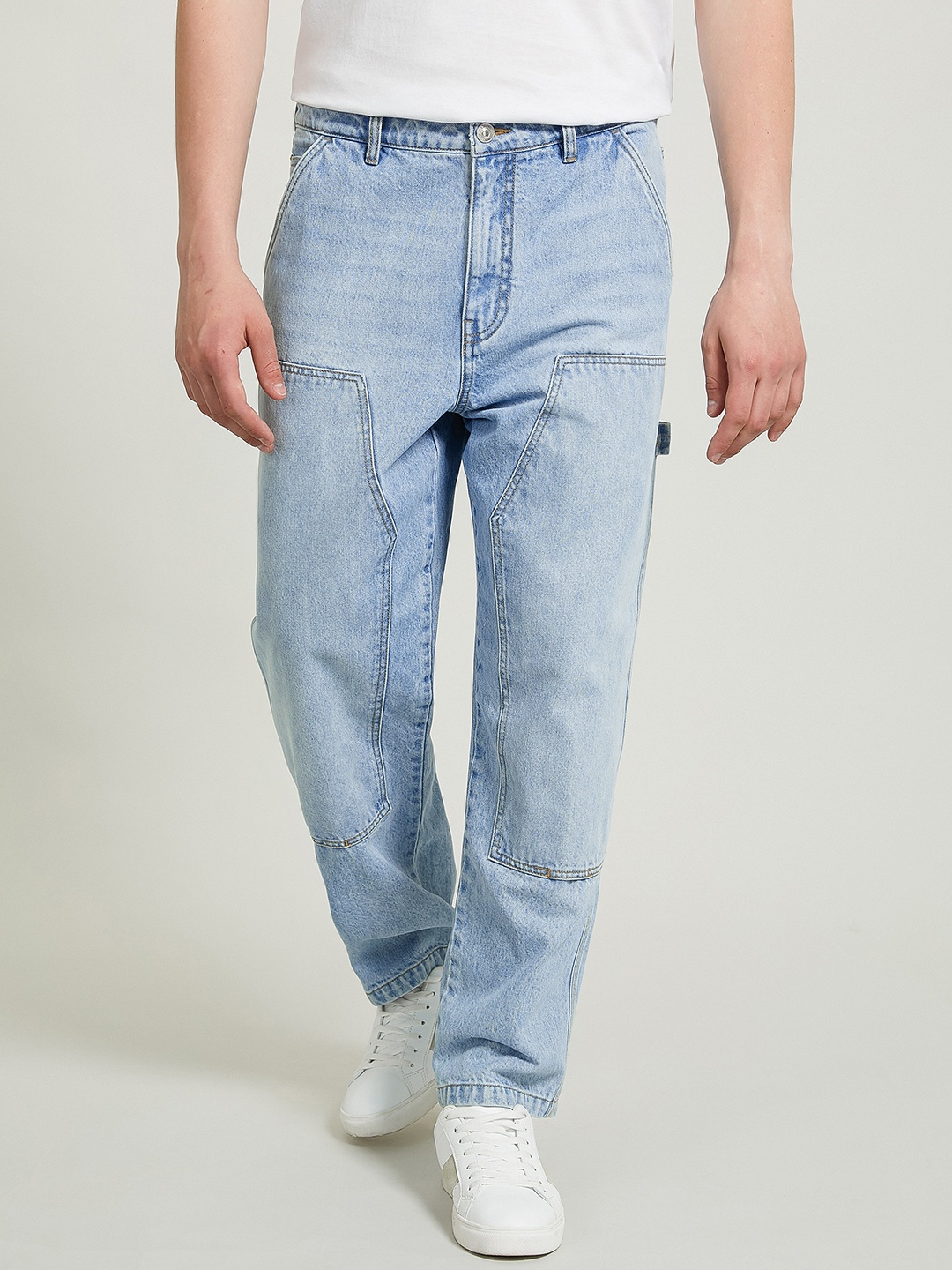 

ALCOTT Men Cotton Relaxed Fit Jeans, Blue