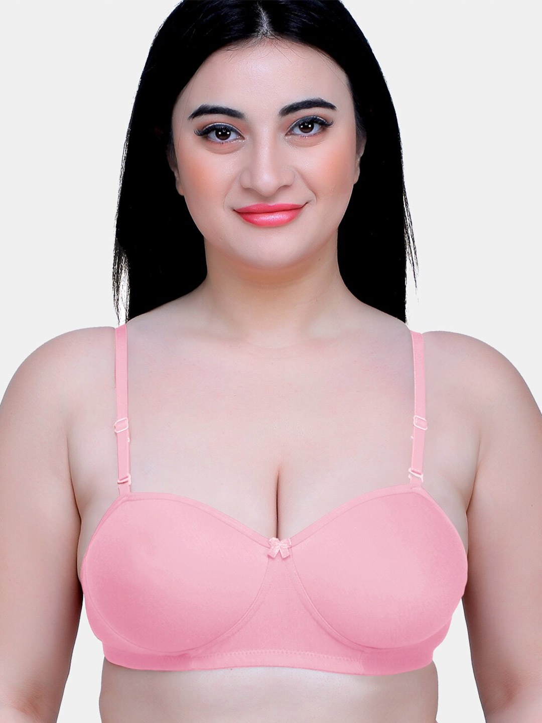 

MAROON Medium Coverage Heavily Padded Bra, Pink