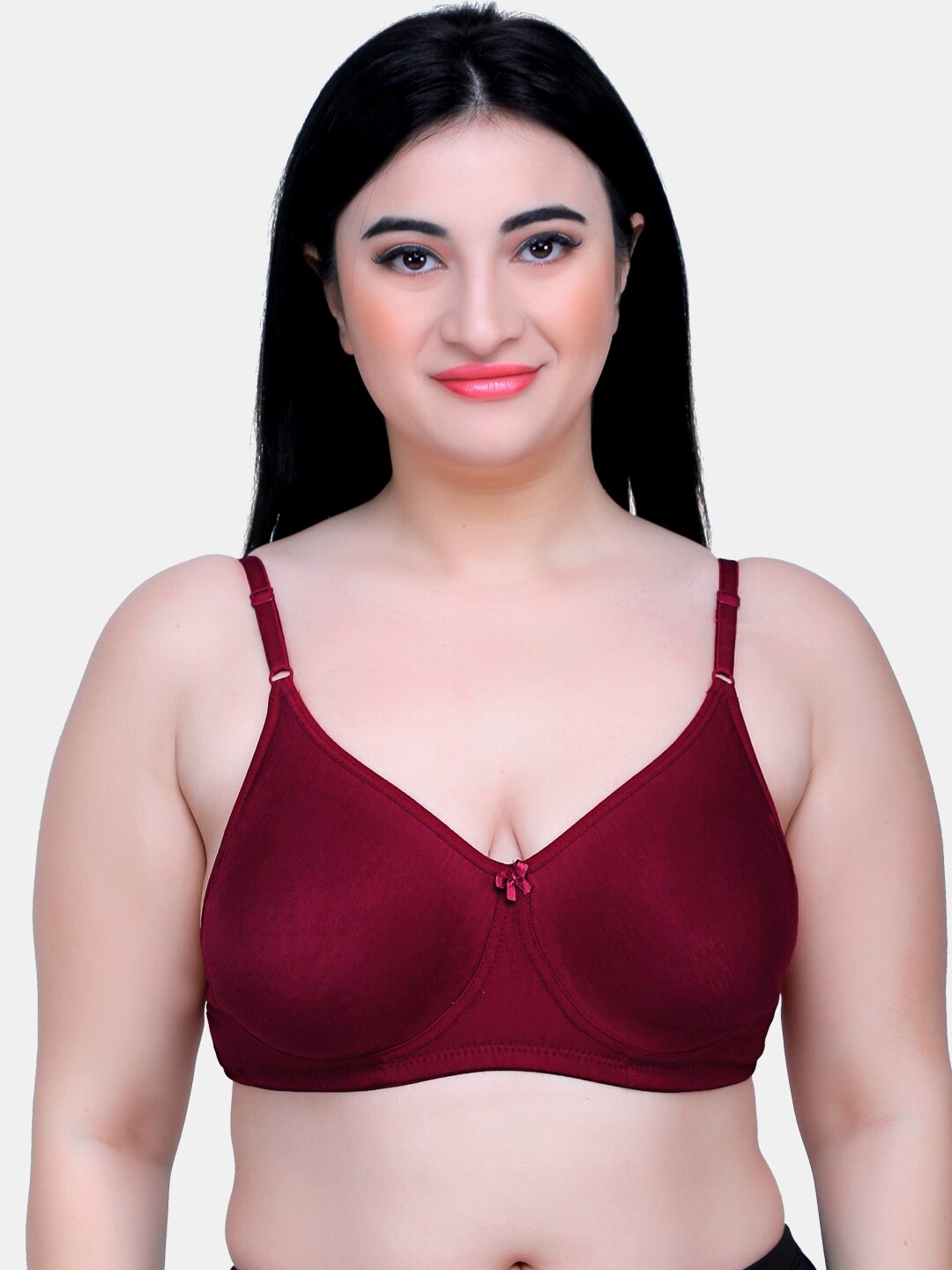 

MAROON Full Coverage All Day Comfort Seamless Cotton T-shirt Bra