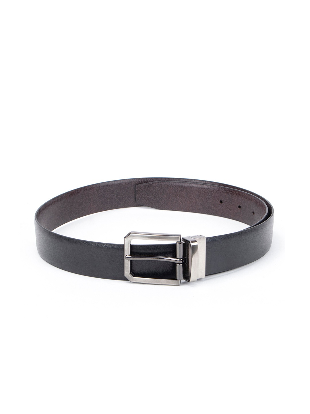 

Alvaro Castagnino Men Textured PU Reversible Belt, Black