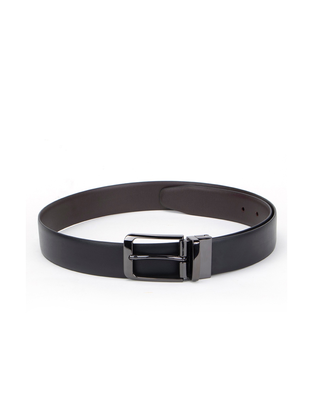 

Alvaro Castagnino Men PU Reversible Belt, Black