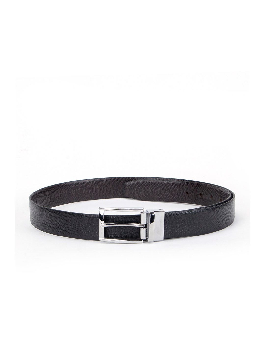 

Alvaro Castagnino Men Textured PU Reversible Belt, Black