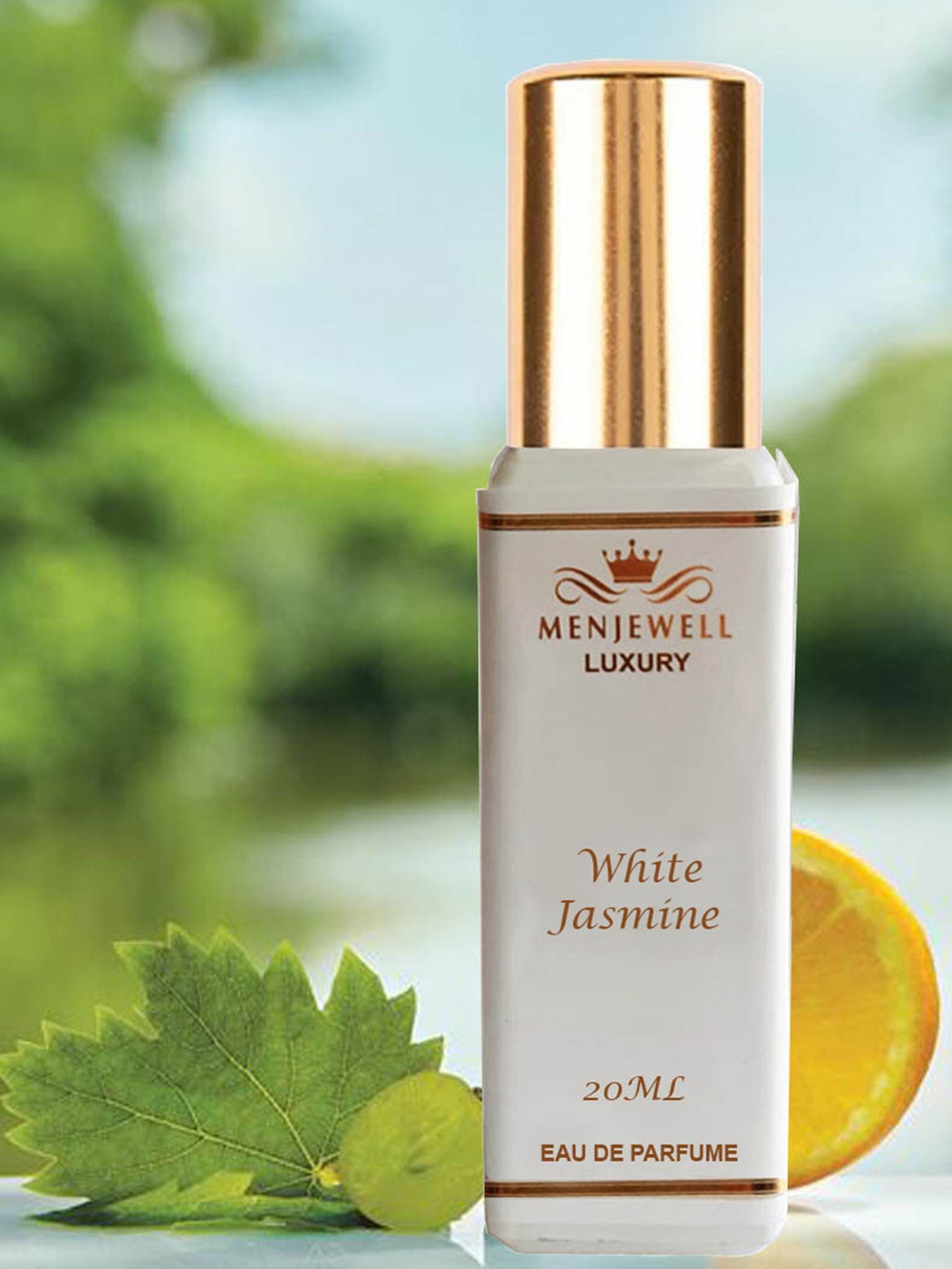 

Menjewell Women Luxury White Jasmine Eau De Parfum - 20ml, Beige