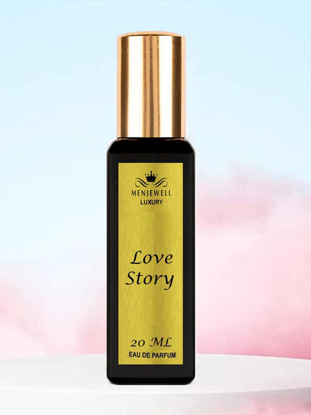 

Menjewell Men Luxury Love Story Eau De Parfum - 20ml, Gold