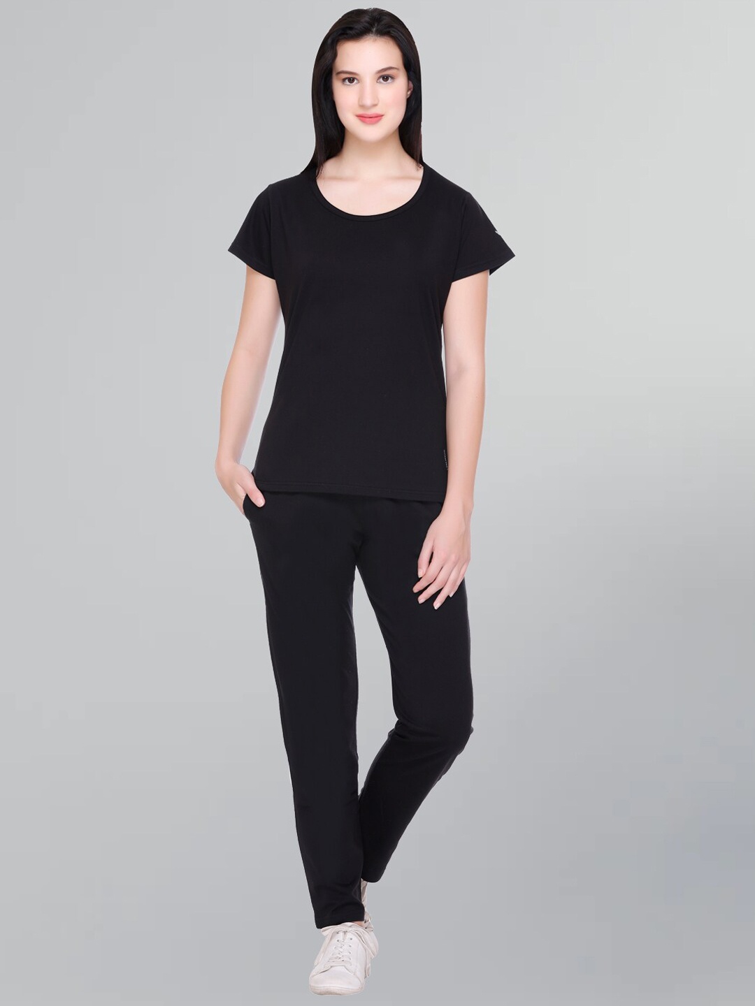 

GODFREY Pure Cotton Tracksuit, Black