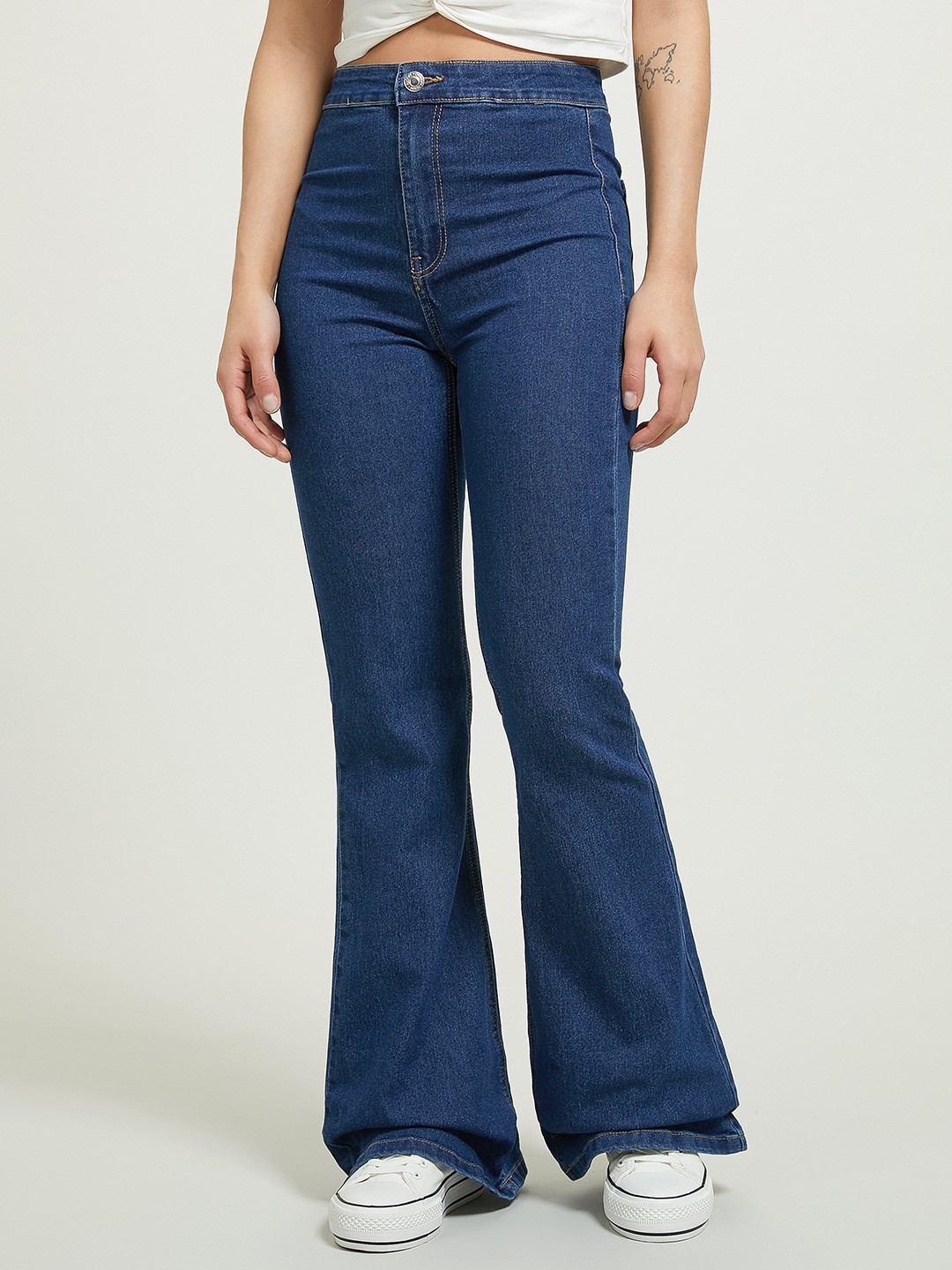 

ALCOTT Super Skinny Fit High-Rise Stretchable Jeans, Blue