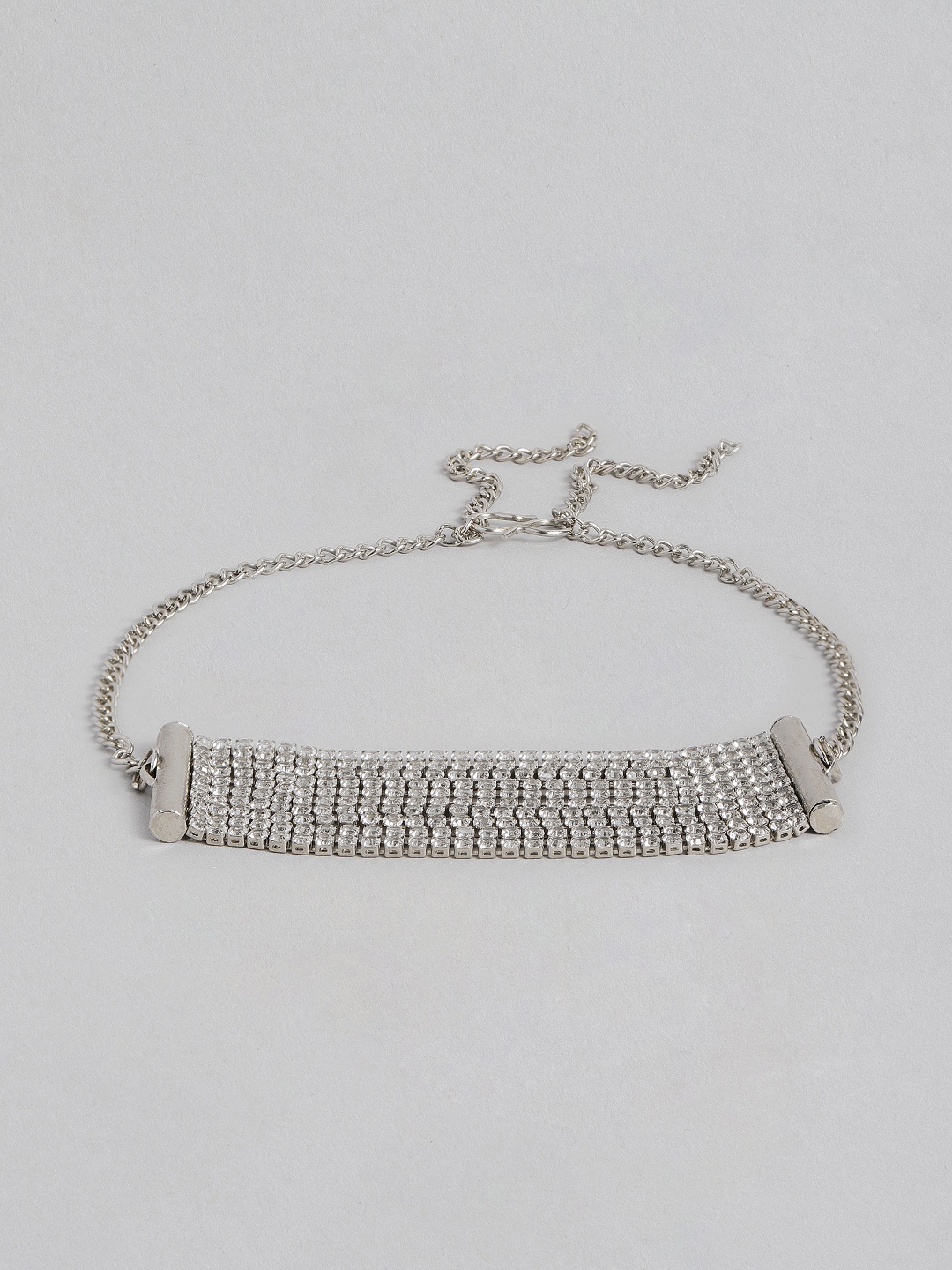 

DressBerry Women Link Bracelet, Silver