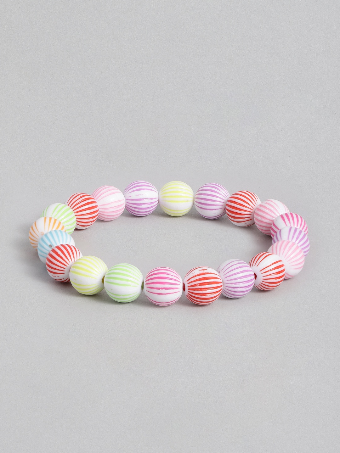 

DressBerry Women Artificial Beads Studded Bracelet, Multi