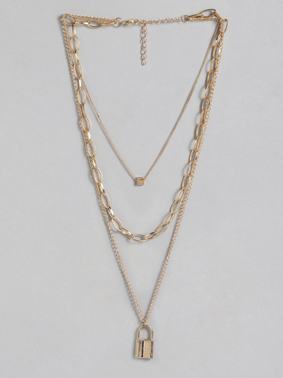 

DressBerry Gold-Plated Layered Chain