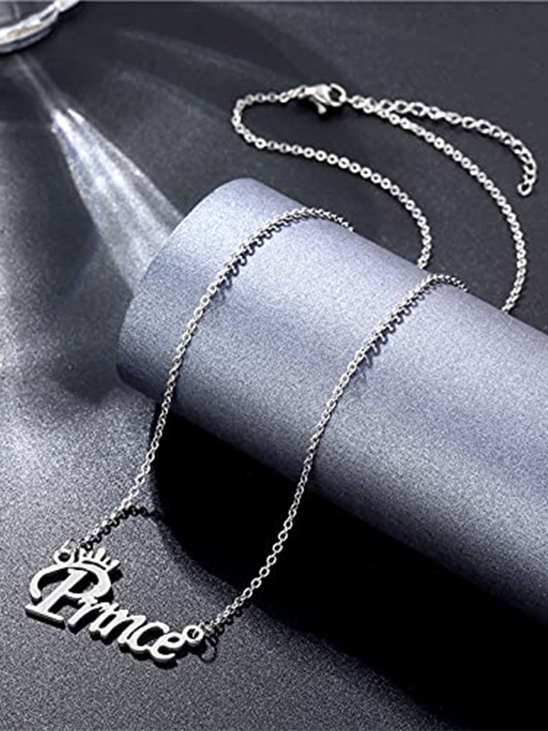 

VIEN Men Silver-Plated Necklace