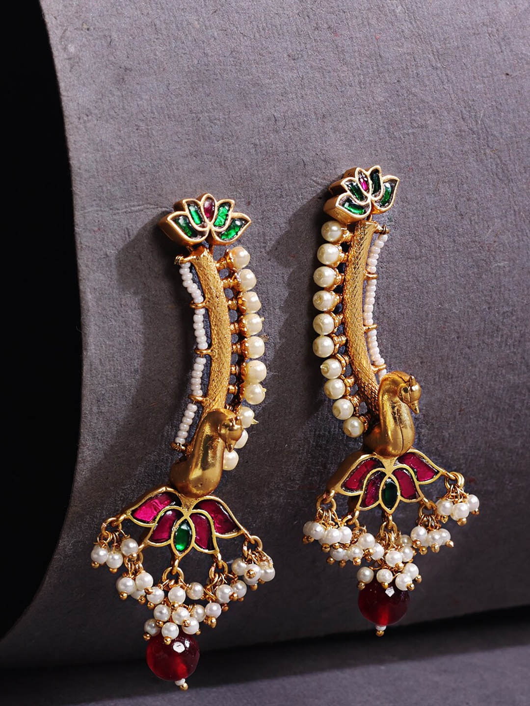 

ABDESIGNS Gold-Plated Contemporary Ear Cuffs