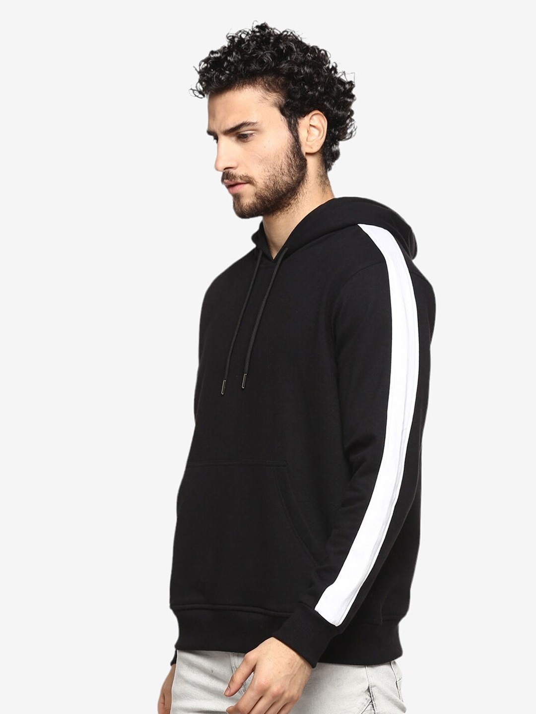 

Alan Jones Men Hooded Sweatshirt, Black