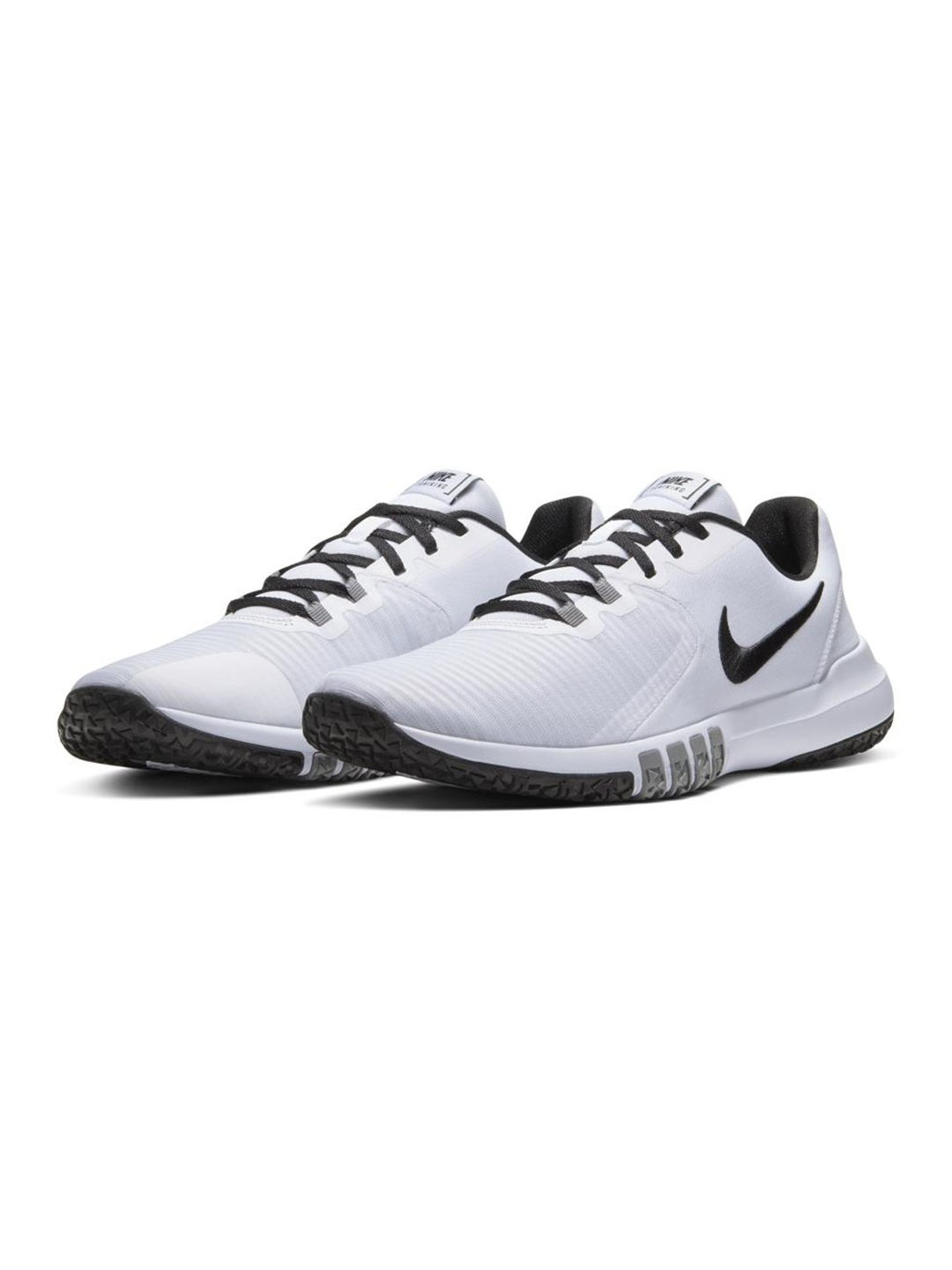 

Nike Men Flex Control Logo Printed Training Sports Shoes, White