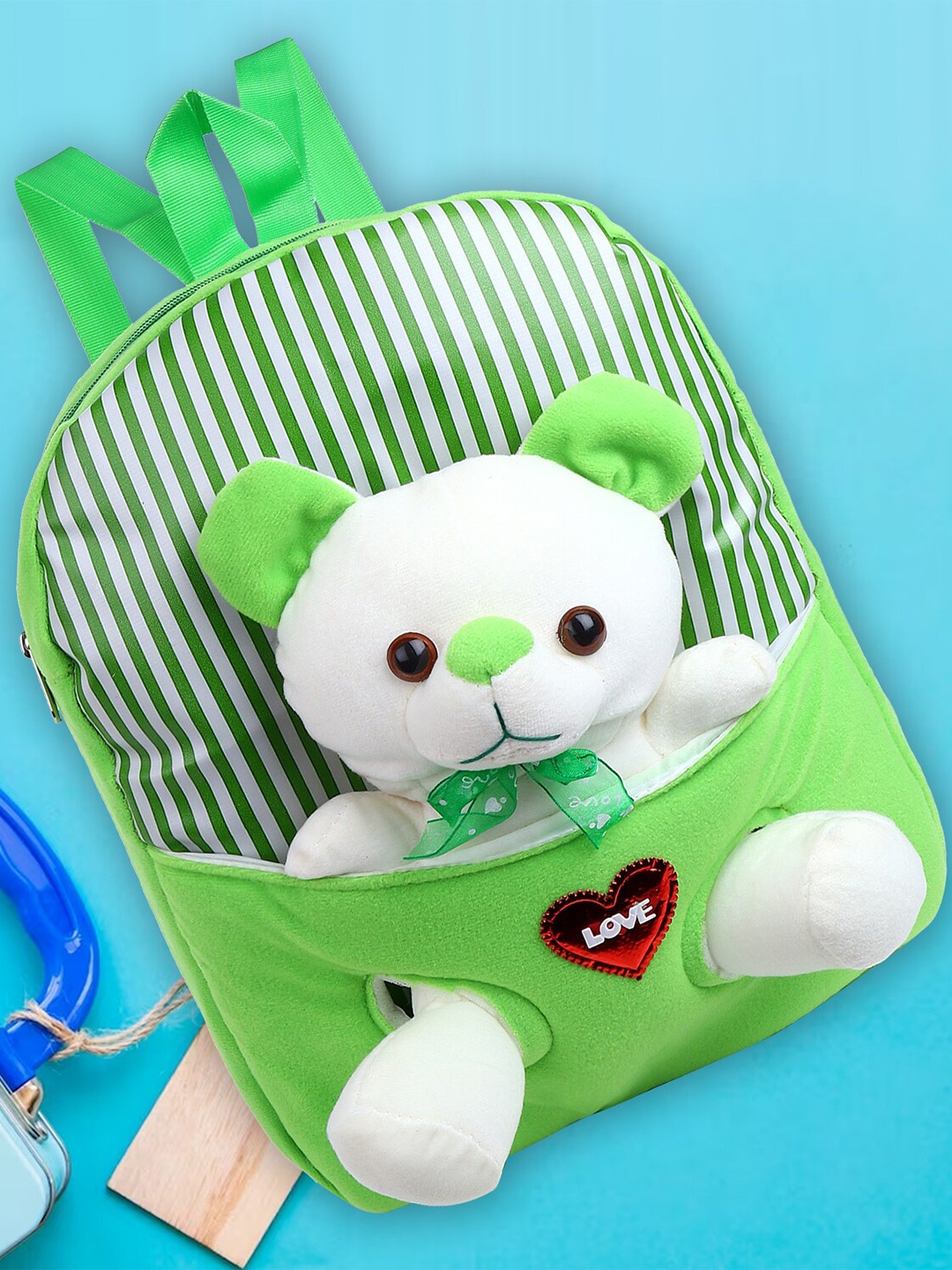 

Bag Pepper Kids Padded Fur Up To 23 Litres Backpack, Green