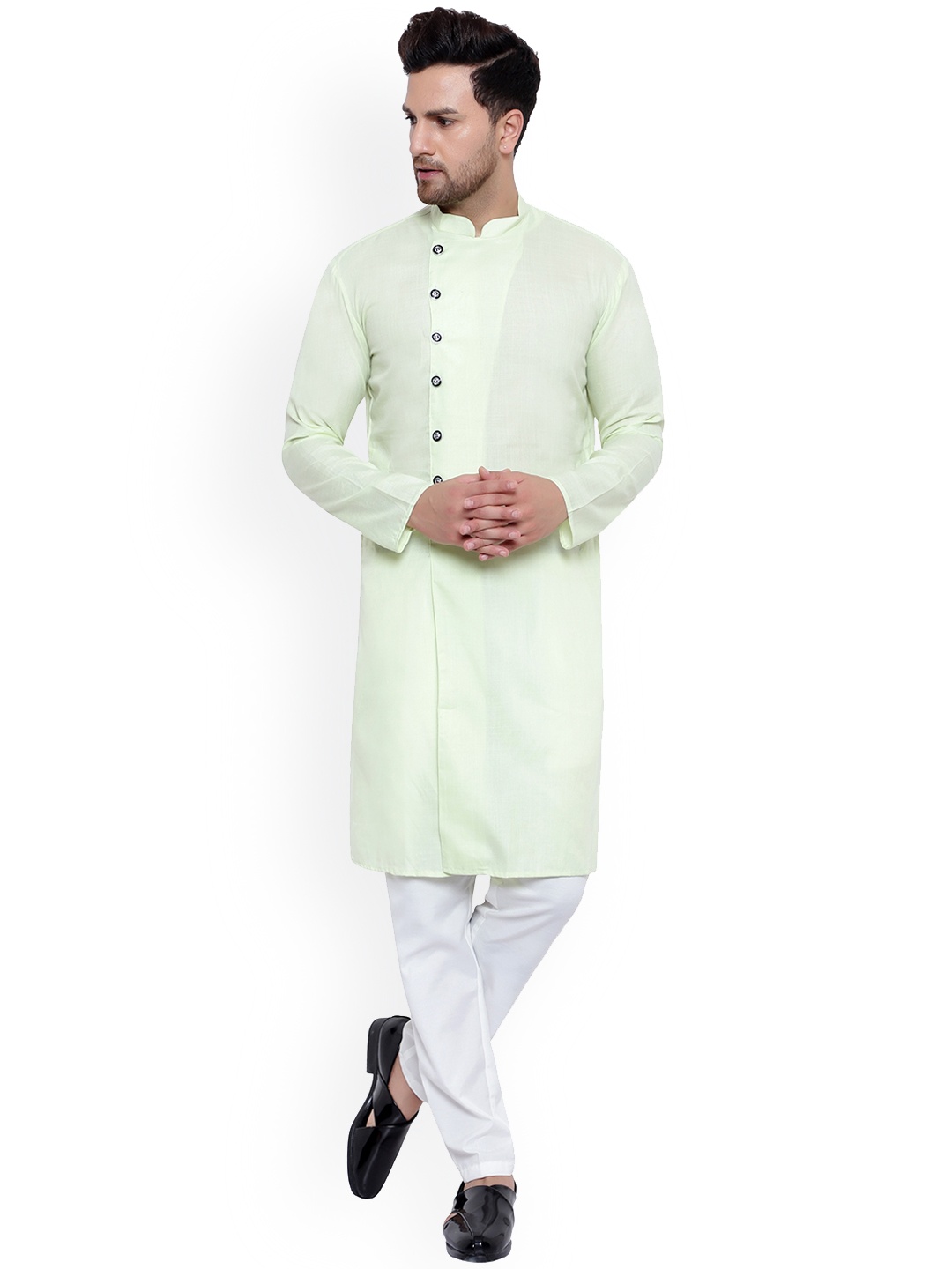 

ONNIX Regular Kurta with Pyjamas, Green