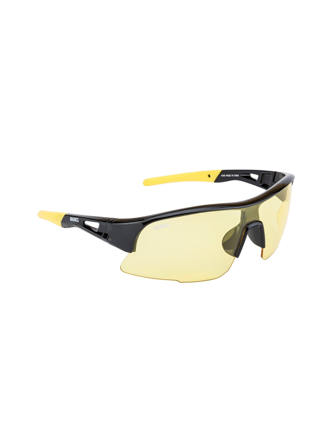

MAGNEQ Sports Sunglasses With UV Protected Lens MG 9185/S C8 7519, Yellow