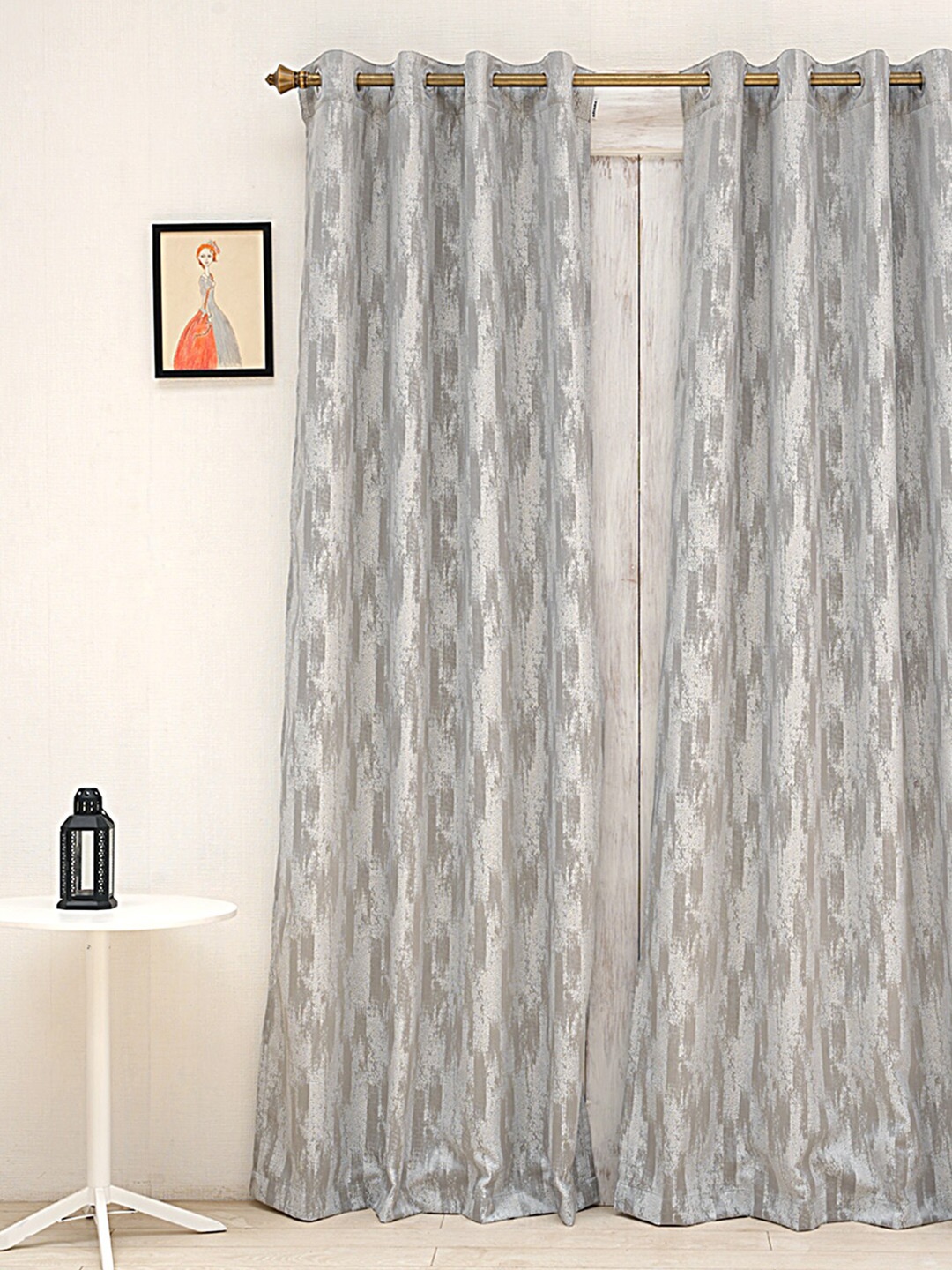 

Ariana Grey Room Darkening Door Curtain